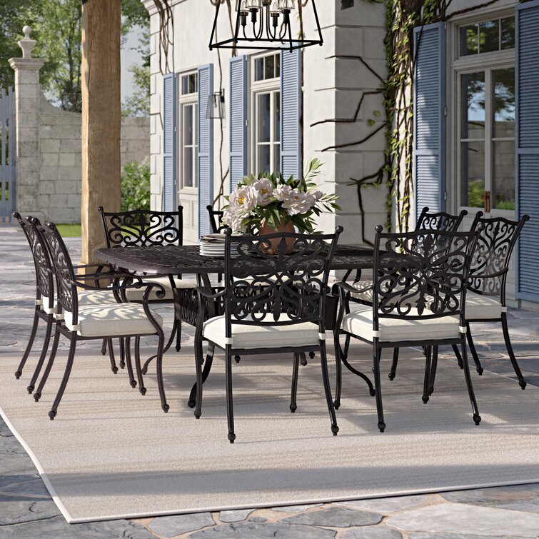 9 piece outdoor outlet dining set square